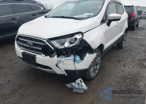 2022 Ford Ecosport Titanium z USA, uszkodzony, nr VIN MAJ6S3KL6NC475743